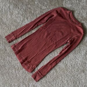 Mossimo Supply Co. Orange Long Sleeve Shirt